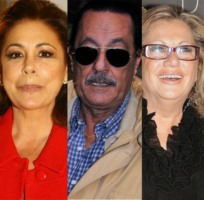 Montaje de Isabel Pantoja, Julián Muñoz y Maite Zaldívar 