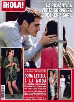 Portada de 'Hola'