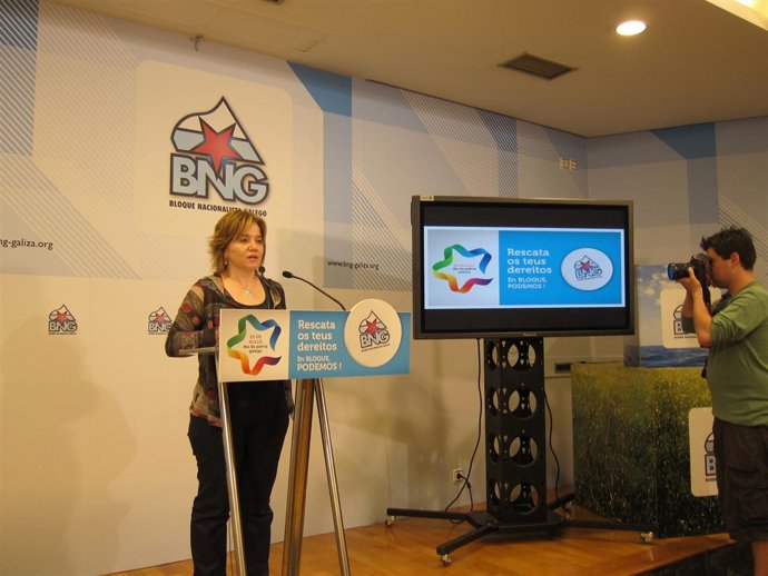 Montse Prado, Secretaria De Organización, Día Da Patria Galega