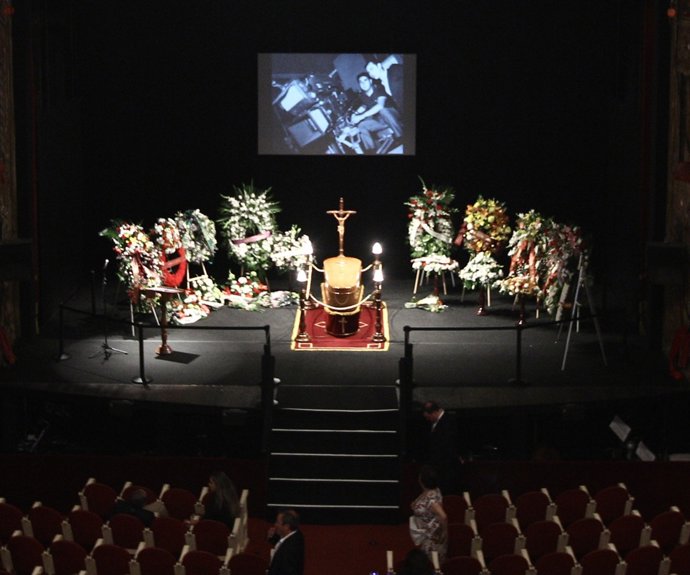 La capilla ardiente Gustavo Pérez-Puig