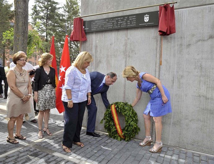 Aguirre Y Pedraza En El Acto De Homenaje A Víctimas De ETA
