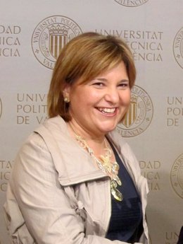 La Consellera De Infraestructuras, Territorio Y Medio Ambiente, Isabel Bonig.