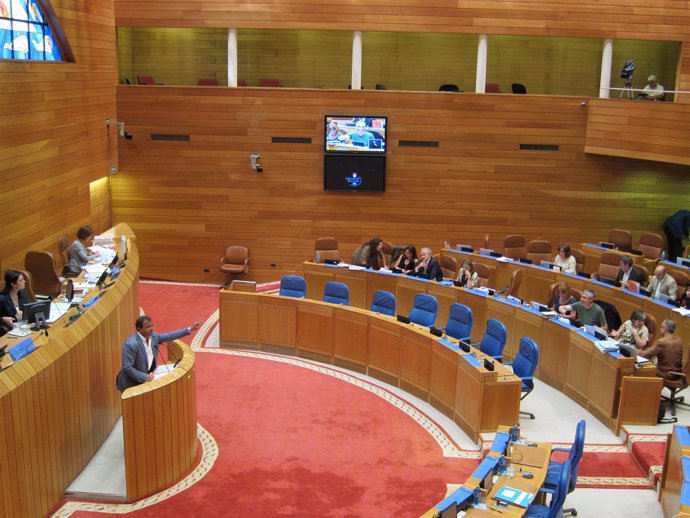El Conselleiro De Economía, Javier Guerra, En El Parlamento