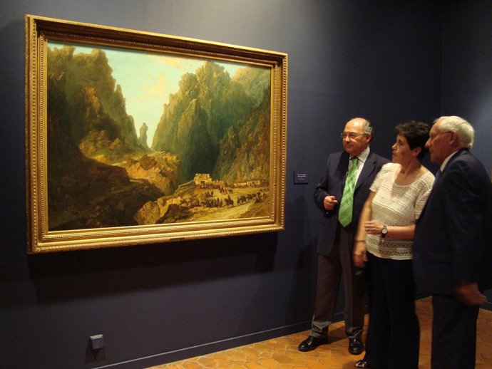 Inauguración De La Muestra De Eugenio Lucas Velázquez