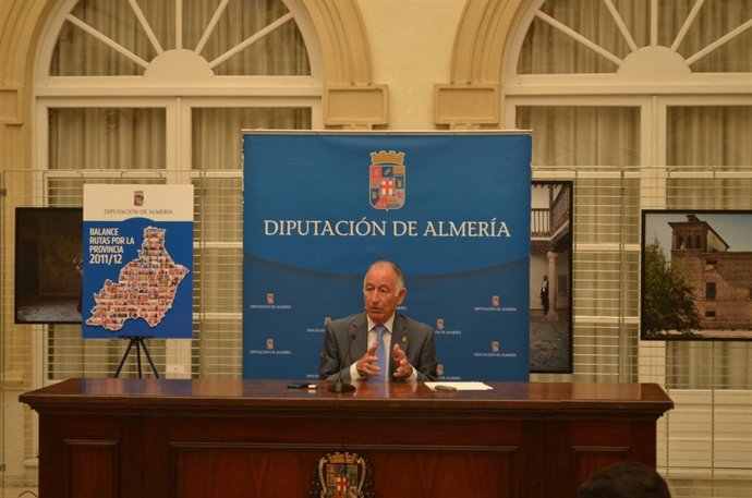 El Presidente De La Diputación De Almería, Gabriel Amat (PP)