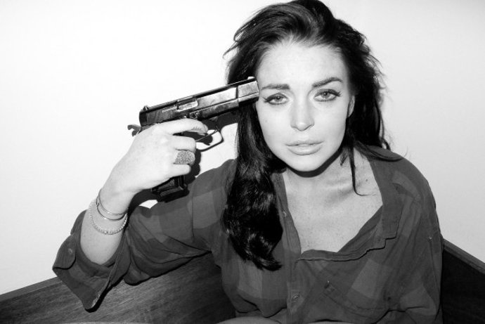 Lindsay Lohan para Terry Richardson