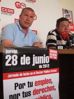 Agustín Rodríguez (Izquierda) Y Jesús López