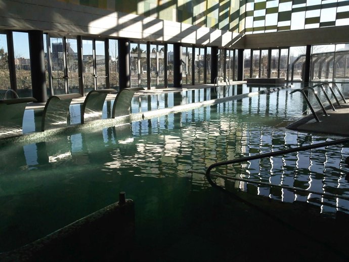 Piscina spa del Centro Termal del Parque del Agua