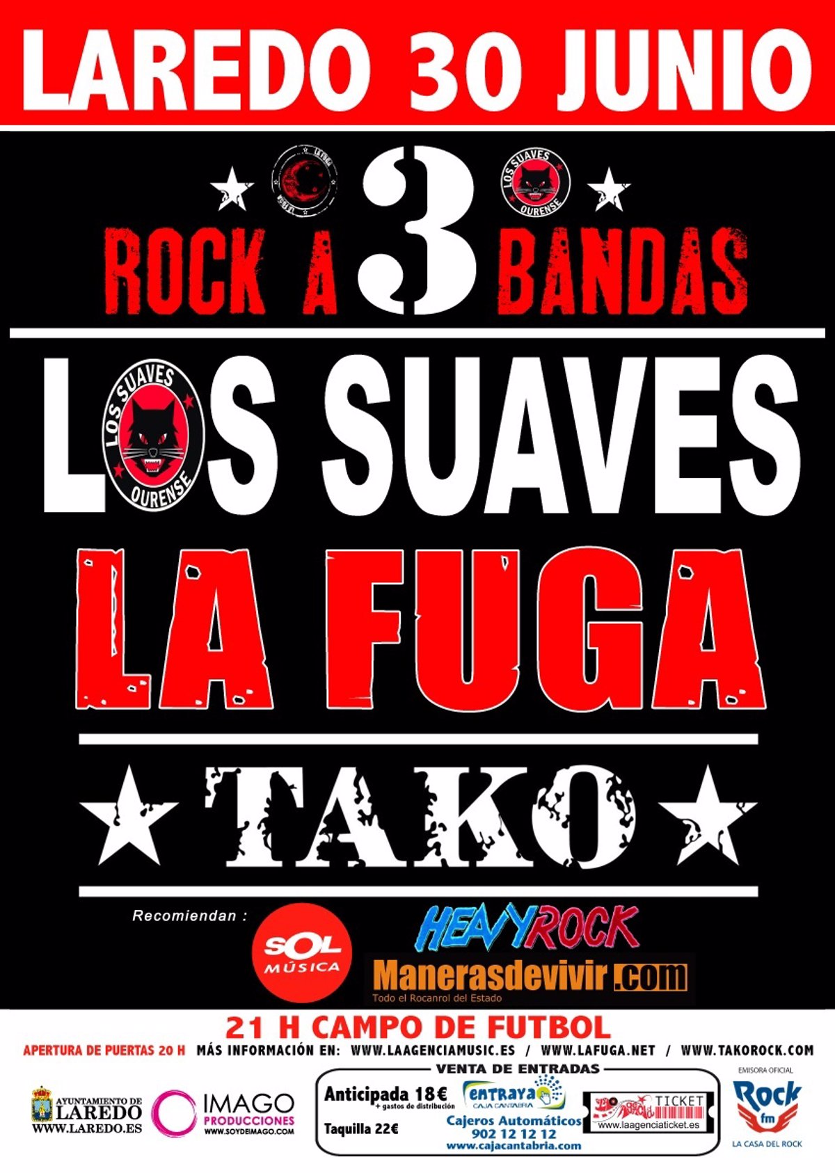 Los Suaves  Bandas de rock, En castellano, Musica