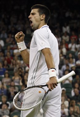 El Tenista Serbio Novak Djokovic