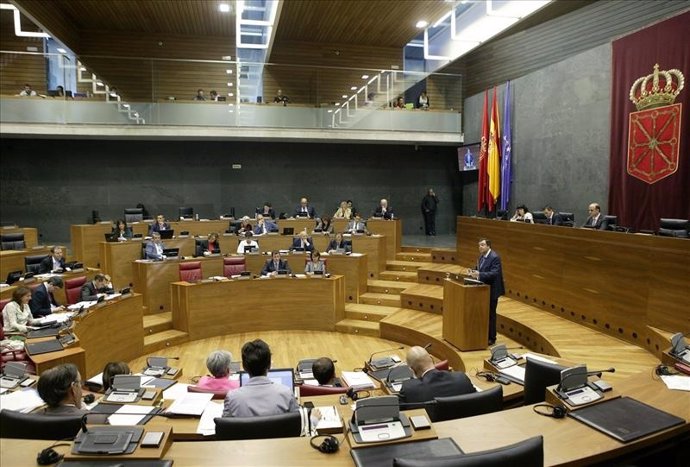 Pleno Del Parlamento De Navarra.