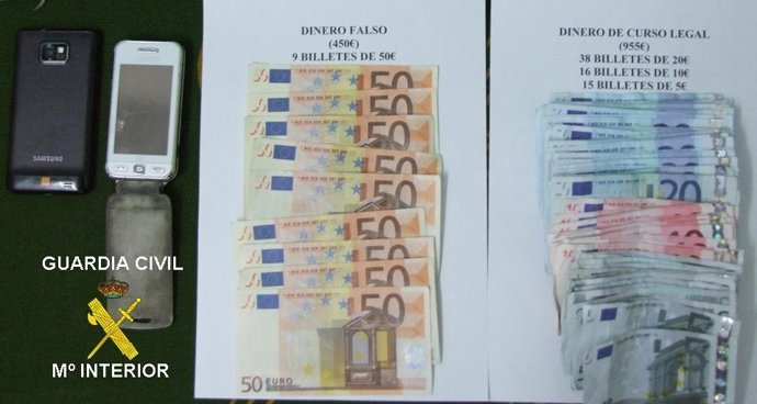 Operación Contra Un Grupo Que Falsificaba Billetes