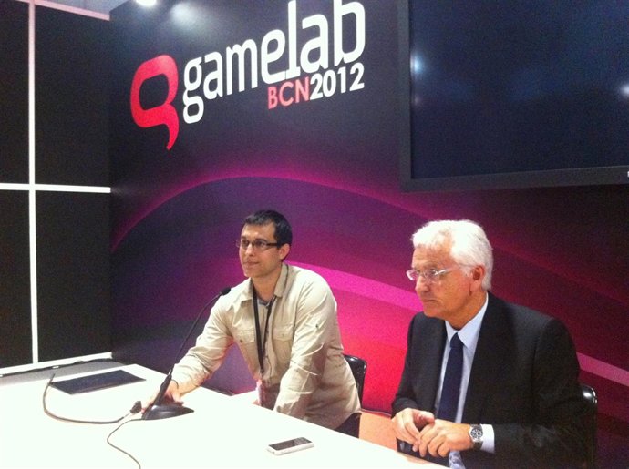 El Presidente De Devicat, G.Fernández, Y El Conseller De Cultura F.Mascarell