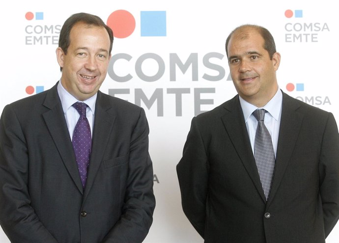 Jorge Miarnau y Carles Sumarroca, de Comsa Emte