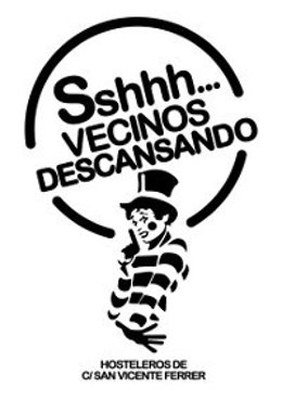 Cartel De Hosteleros De Malasaña Para Reducir El Ruido