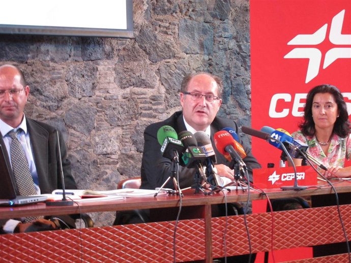 García (En El Centro), Durante La Rueda De Prensa