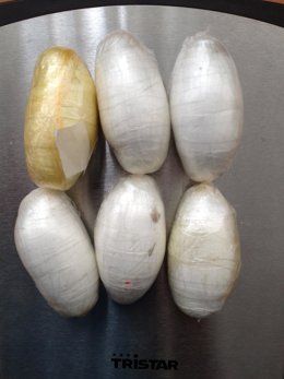 Paquetes De Droga Intervenidos.