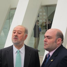 El Delegado Del Gobierno Y El Alcalde De Oviedo En La Asamblea De FADE