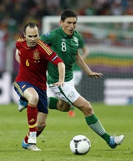 Andres Iniesta España Irlanda Selección Española