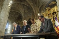 Aragón, Cataluña, Valencia y Baleares firman declaración de colaboración institucional homenaje a Compromiso de Caspe