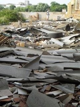 Piezas De Uralita Denunciadas Por Ecologistas En Acción.