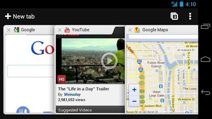 Versión Estable De Google Chrome Para Android