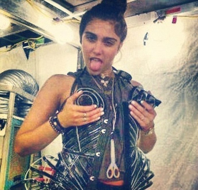 Lourdes leon, hija de Madonna