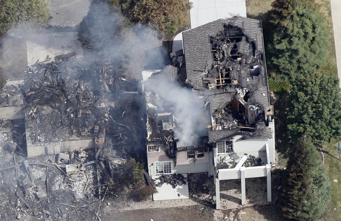Incendio En Colorado Springs (EEUU)