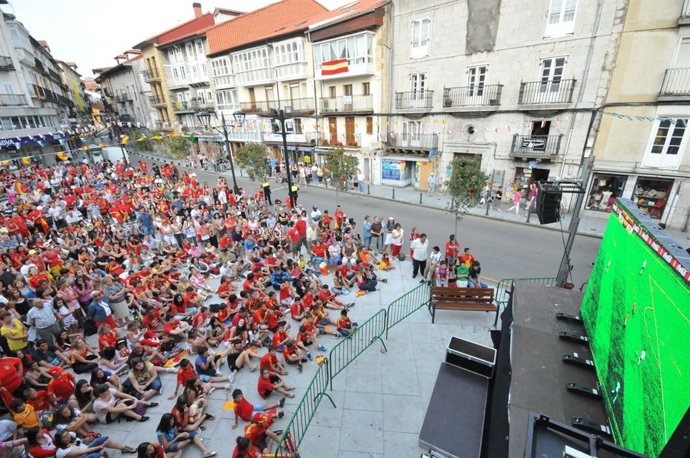 Proyección Fútbol En Laredo 