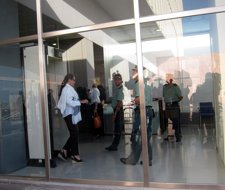 Isabel Pantoja en la Ciudad de la Justicia de Málaga