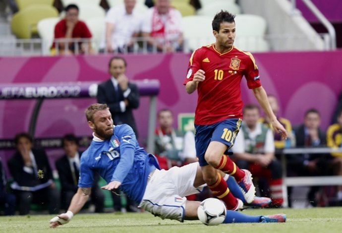 Cesc Fabregas De Rossi España Italia
