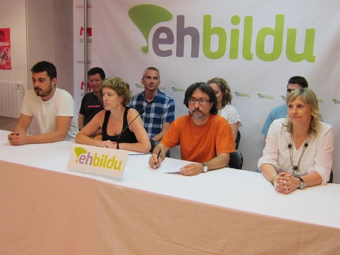 Rueda De Prensa De EH Bildu.