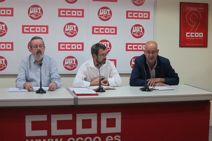 Rueda De Prensa Conjunta De CC.OO. Y UGT Sobre El Sector Del Comercio