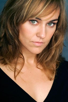 La Actriz Laura Toledo. 