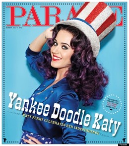 KATY PERRY portada Parade