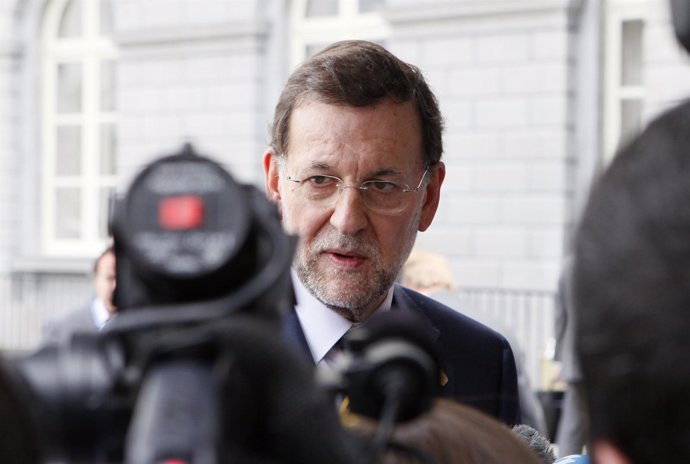 Presidente Del Gobierno, Mariano Rajoy, En La Cumbre De Líderes Europeos En Brus