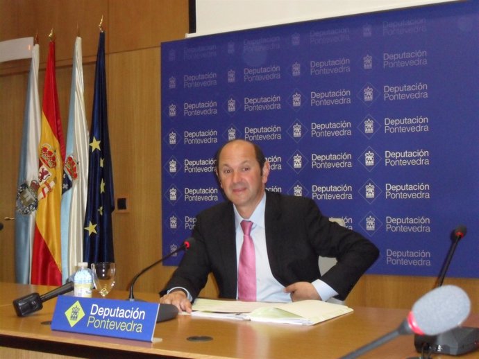 El Presidente De La Diputación De Pontevedra, Rafael Louzán