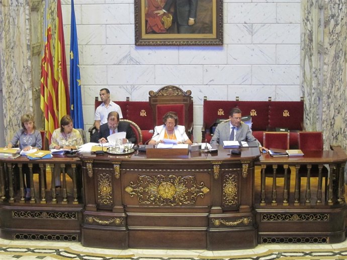 Barberá Durante El Pleno Ordinario De Junio 