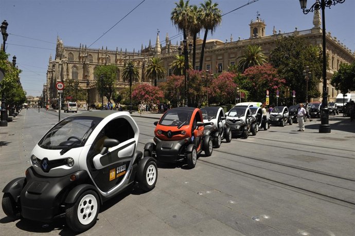 Caravana De Vehículos Renault Twizy