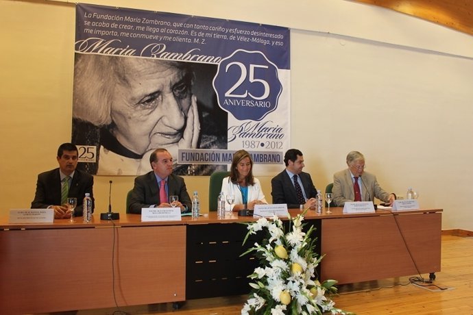 Ana Mato en la clausura de la Fundación María Zambrano 