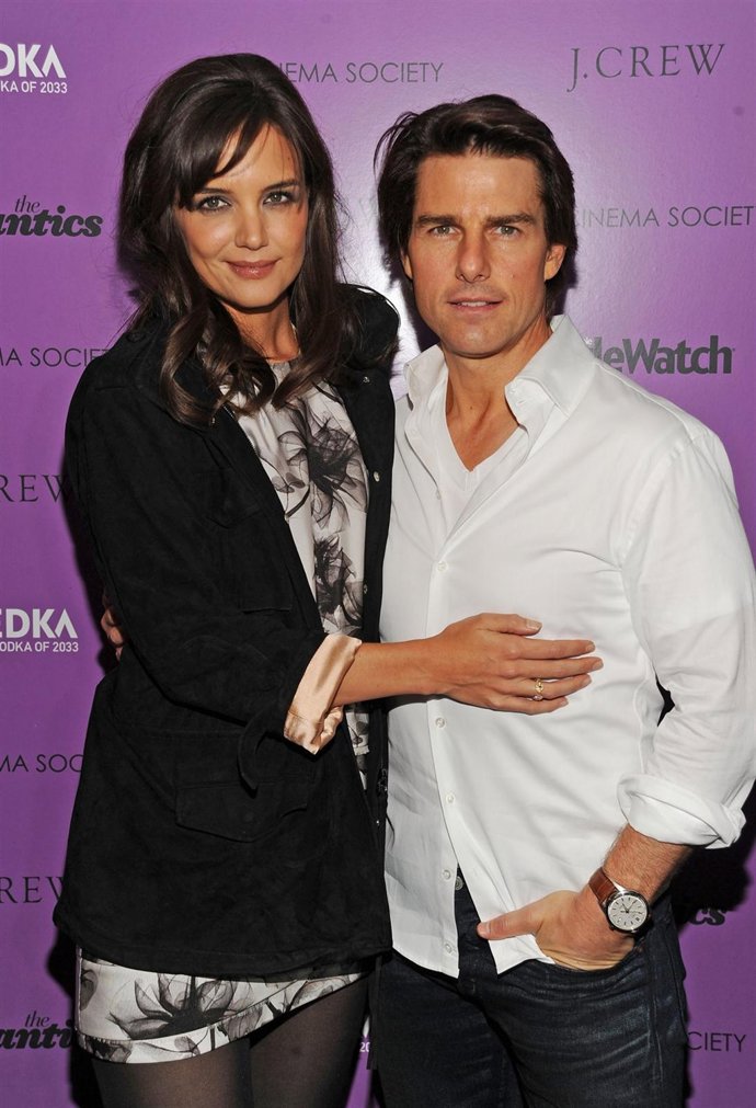 Katie Holmes y Tom Cruise