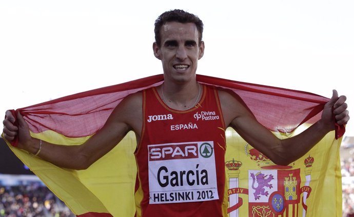 El Atleta Español Víctor García Logra El Bronce En Los 3.000 Obstáculos