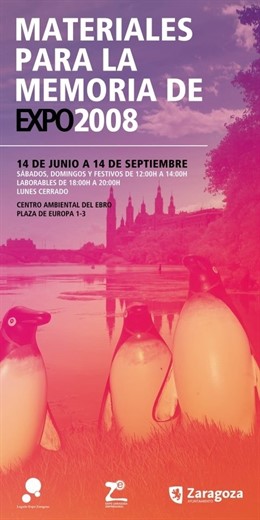 Cartel De La Muetra Materiales Para La Memoria Expo 2008