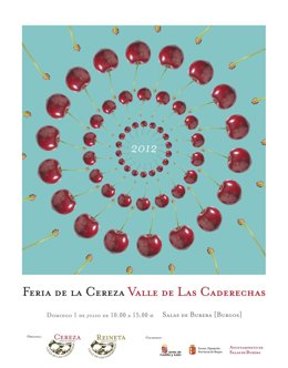 Cartel De La IX Feria De La Cereza Del Valle De Las Caderechas