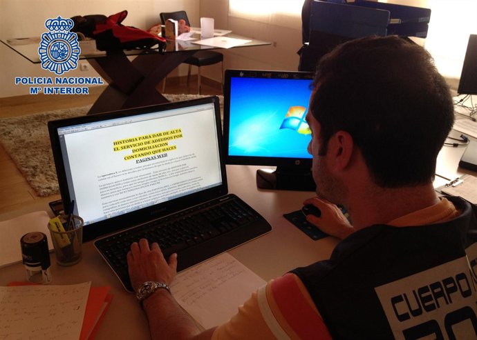 Operación Policial Contra Una Red De Ofertas Falsas De Trabajo