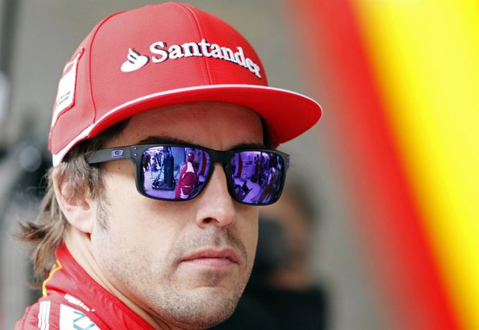 El Piloto Español Fernando Alonso