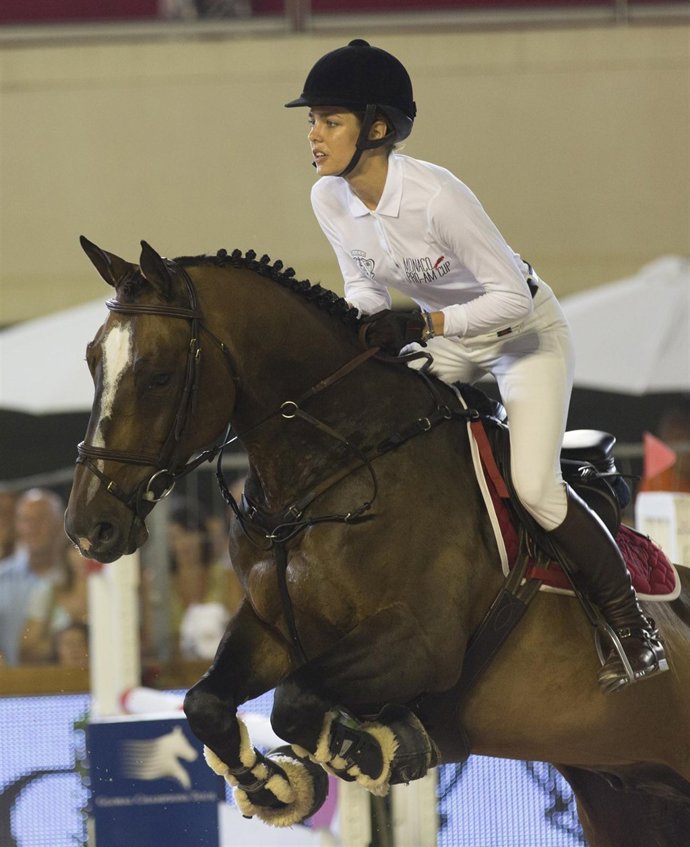 Carlota Casiraghi Durante La Competición