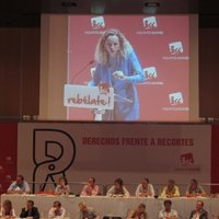 Noemí Martín reivindica "la política con mayúsculas" para convertir a IU en referente para Asturias