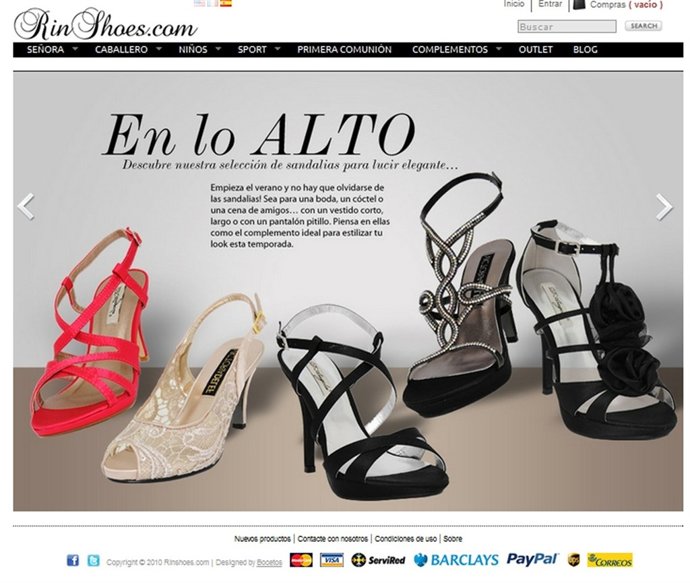Nace Rinshoes.Com, tienda que apuesta por el calzado español 