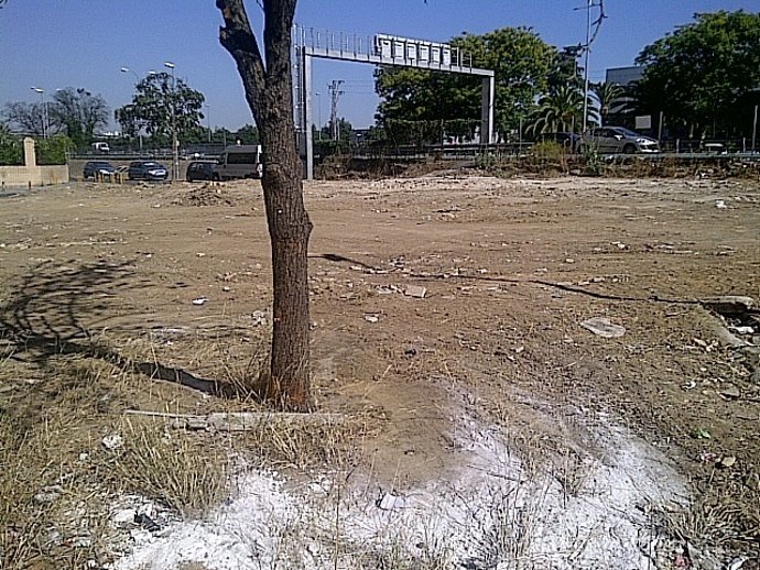 Solar De Santa Aurelia En La Que Se Han Retirado Los Escombros